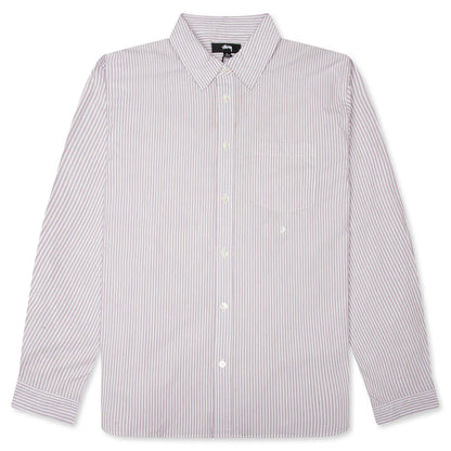Standard Shirt Purple Stripe