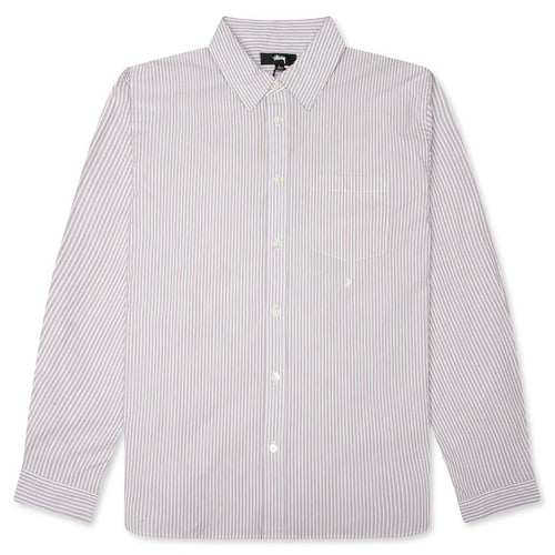 Standard Shirt Purple Stripe