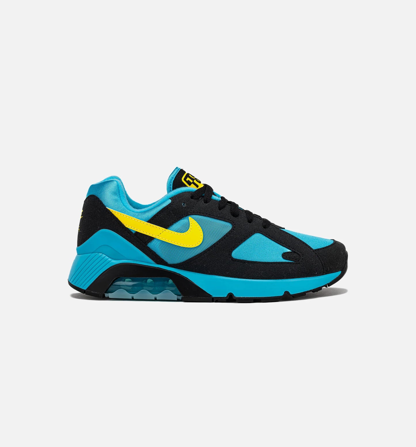 Air Max 180 Baltic Blue Mens Lifestyle Shoe Baltic Blue Black Lightning Yellow