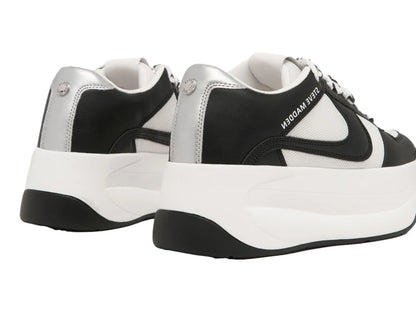 Tenis Steve Madden Charge Up Blanco y Negro para Mujer