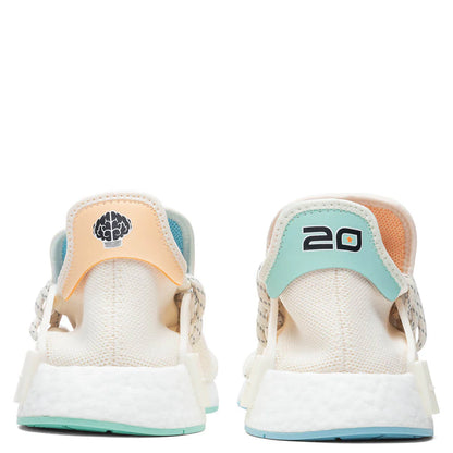 Pharrell Wiilliams NMD Hu NERD Chalk White Glow Orange