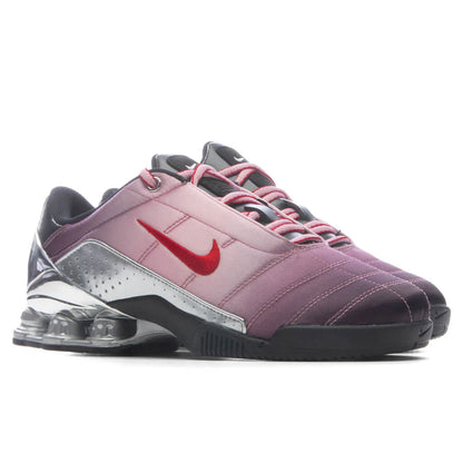 Womens T90 Shox Magia SP x Forget me nots Shy Pink University Red Black