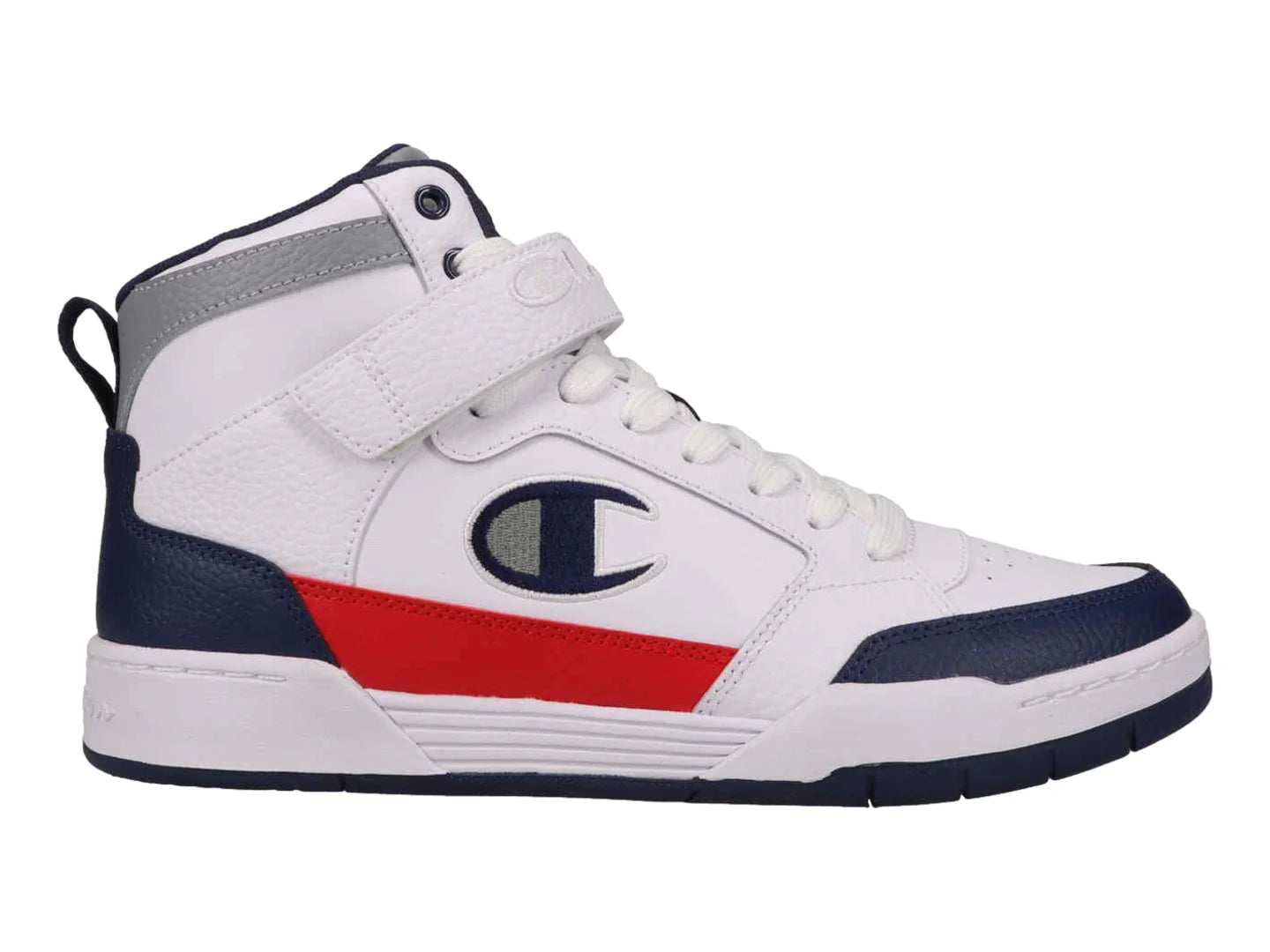 Tenis Champion Arena Power HI Blanco Azul y Rojo para Hombre