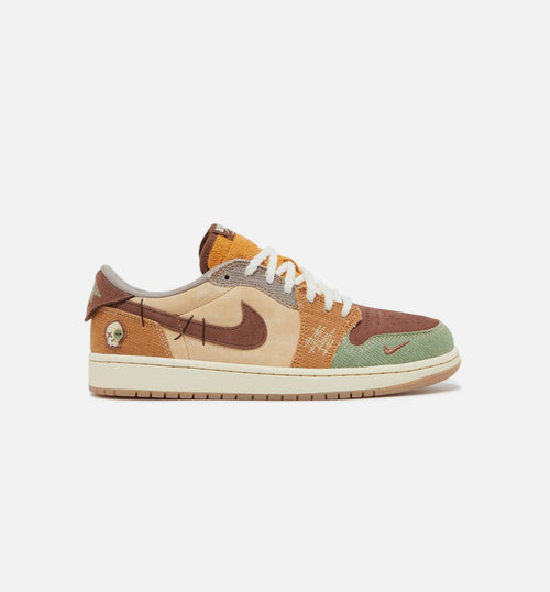 Air Jordan 1 Low OG x Zion Williamson Voodoo Mens Lifestyle Shoe Beige Green Limit One Per Customer