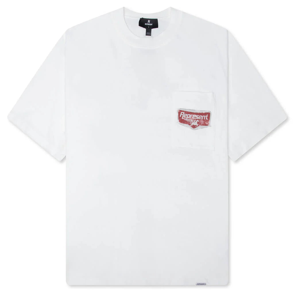 Nothing Faster T Shirt Flat White