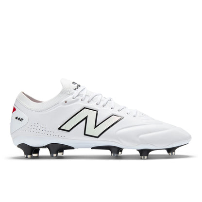New Balance 442 Elite Knit V3 FG Mens Soccer Cleats White