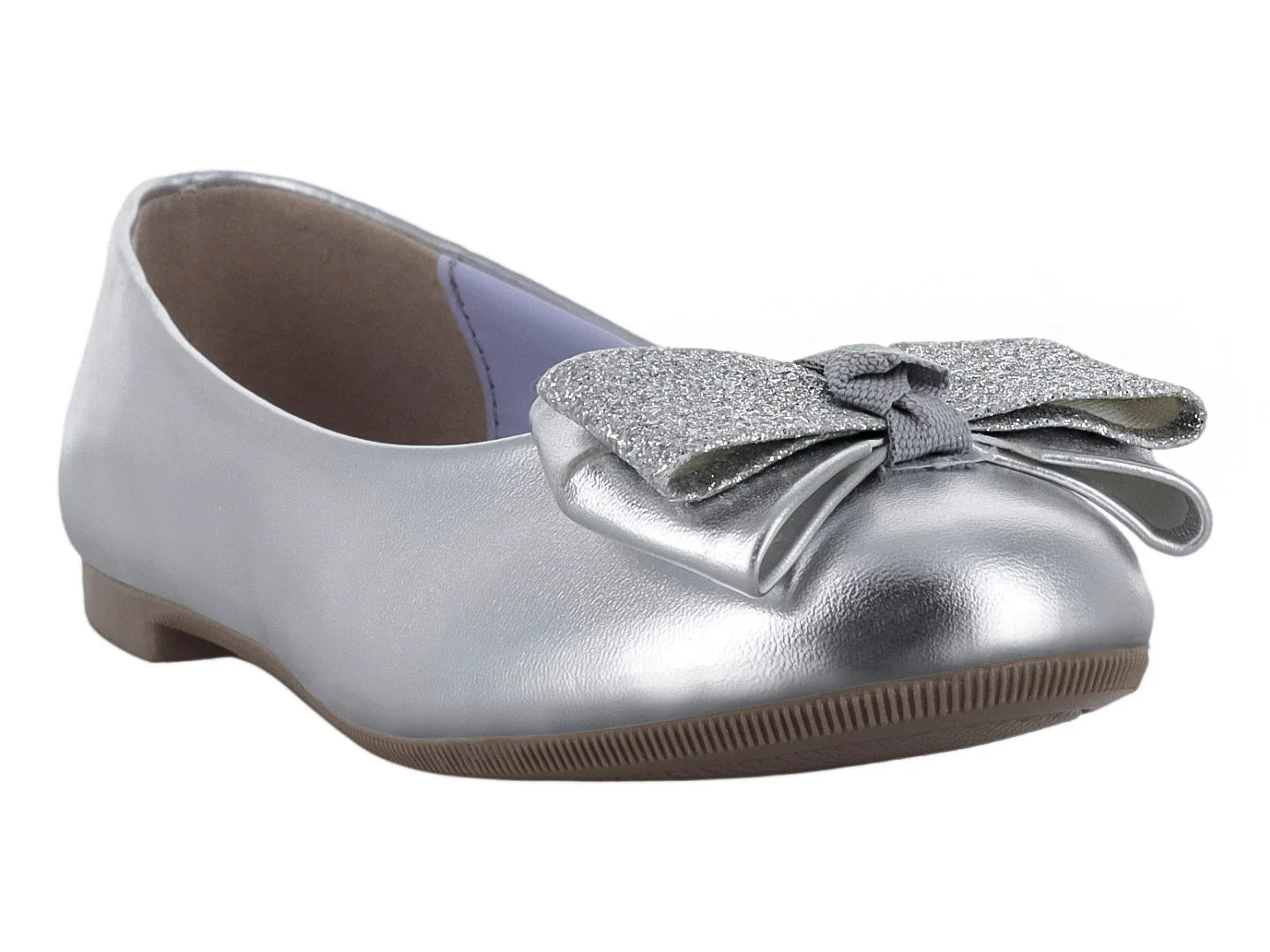 Zapatos Ballerinas Tropicana Color Plata para Niña