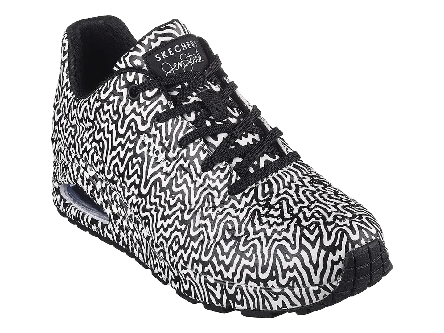 Tenis Skechers One Negro y Blanco para Mujer