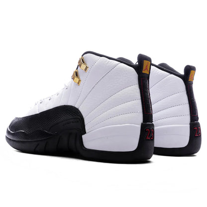 Air Jordan 12 Retro Taxi GS White Black Taxi