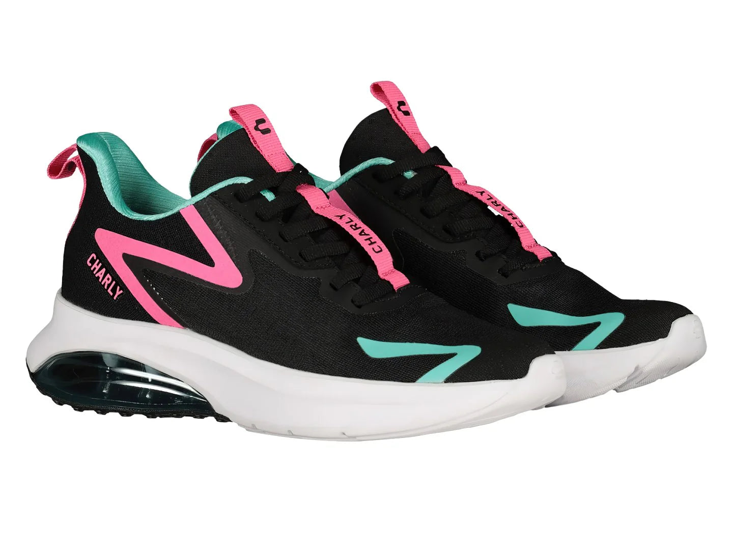 Tenis Charly Negro Aqua para Mujer