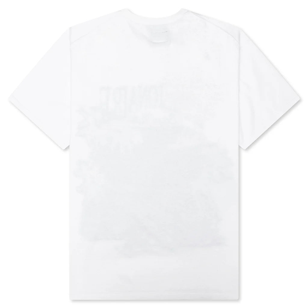Sunset S S Tee White