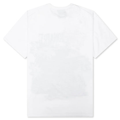 Sunset S S Tee White