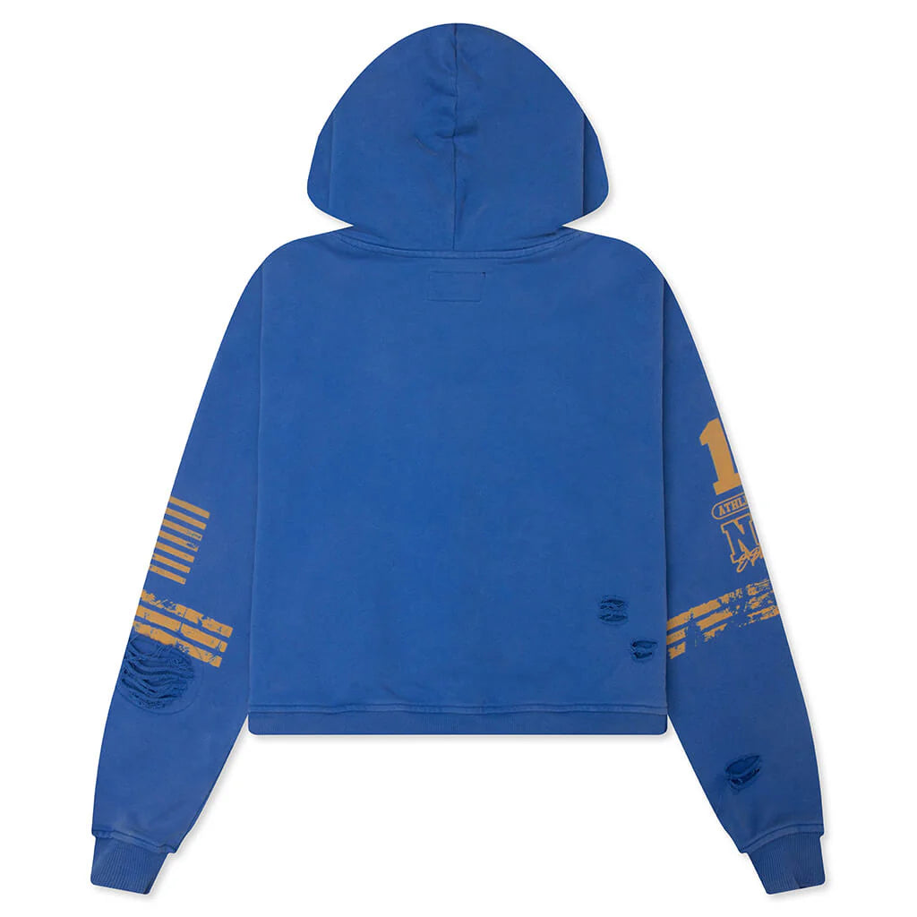 Roadster Zip Hoodie Blue Yellow