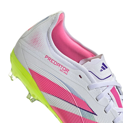 adidas Predator Pro Firm Ground Boots White
