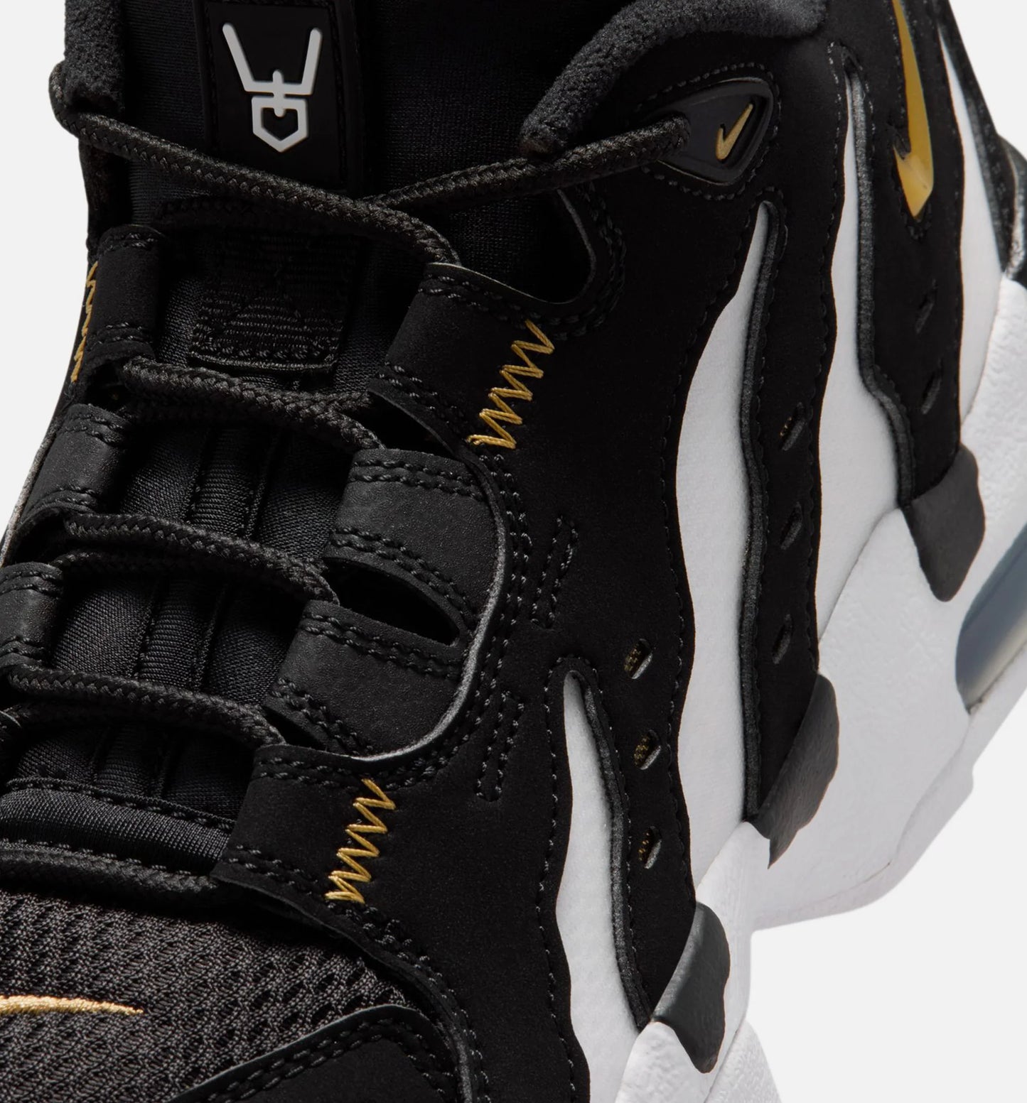 Air DT Max 96 Low Mens Lifestyle Shoe Black Metallic Gold White