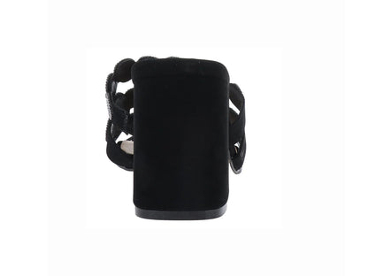 Sandalias Gillio Antelina Negro para Mujer