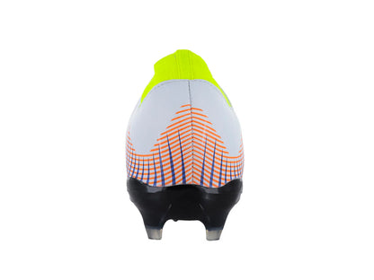 Tenis de Fútbol Court Blanco y Amarillo para Hombre