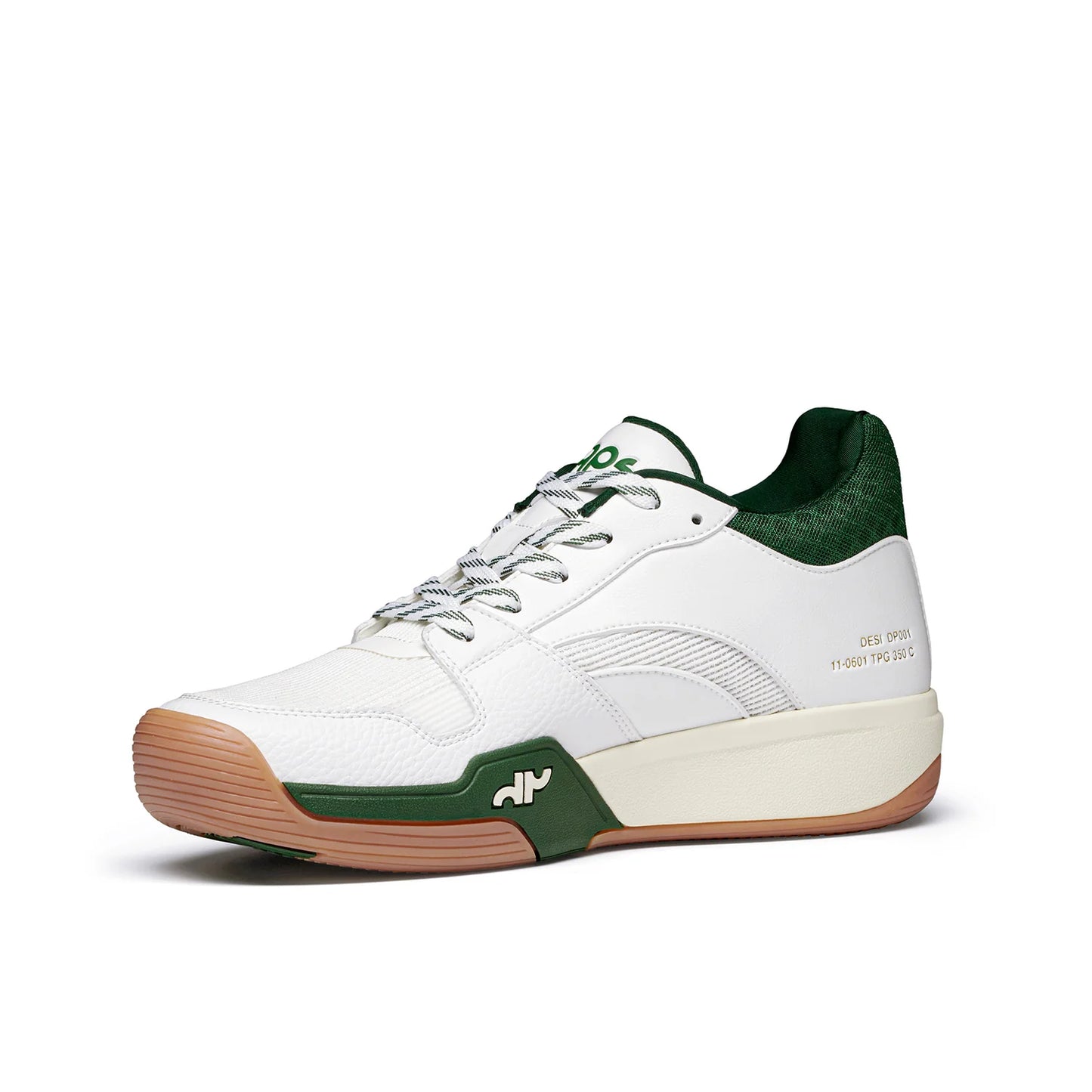 DAPS DESI Mid Green White Womens Pickleball Shoes