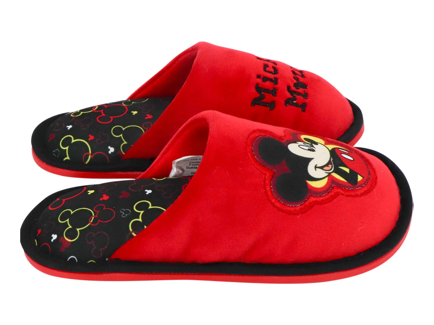 Pantuflas ARRA Rojo y Negro para Niño
