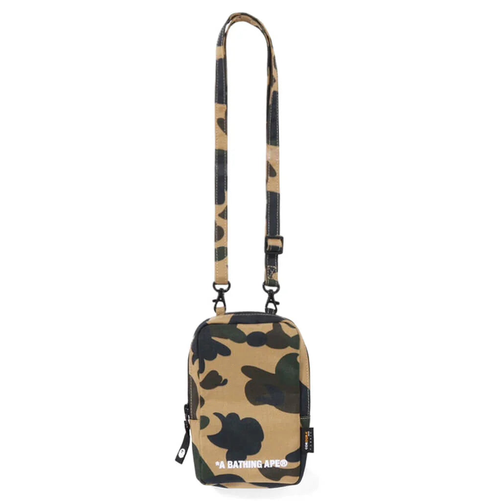 1st Camo Cordura Phone Shoulder Bag Yellow