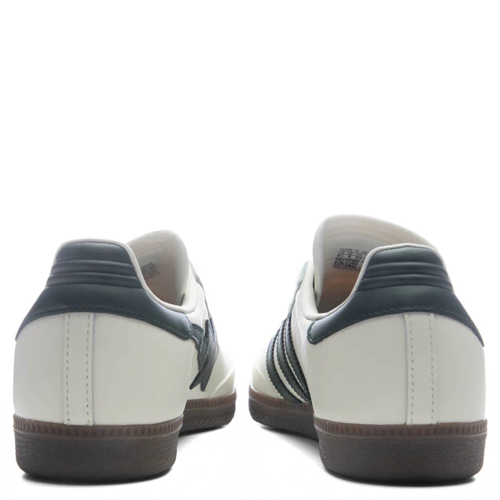 Adidas x BAPE Samba Off White Shadow Green Gum
