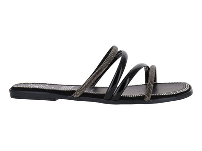Sandalias Luna Rosa Negro para Mujer