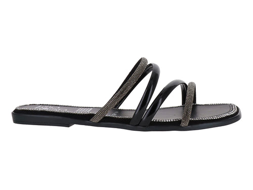 Sandalias Luna Rosa Negro para Mujer
