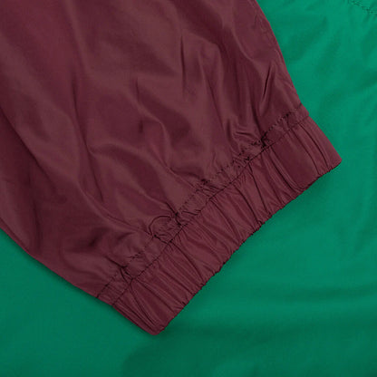 Track Jacket Camel Maroon Green