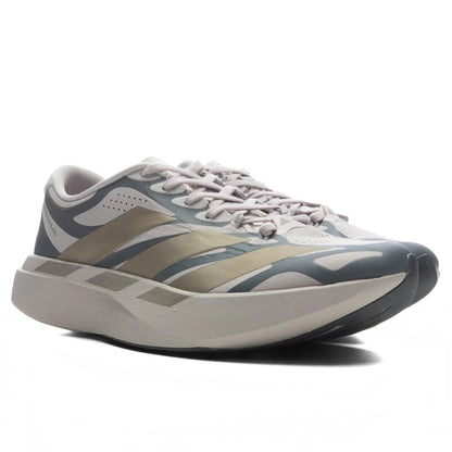 Womens Adizero Evo SL Exo Ice Purple Cyber Metallic Onix