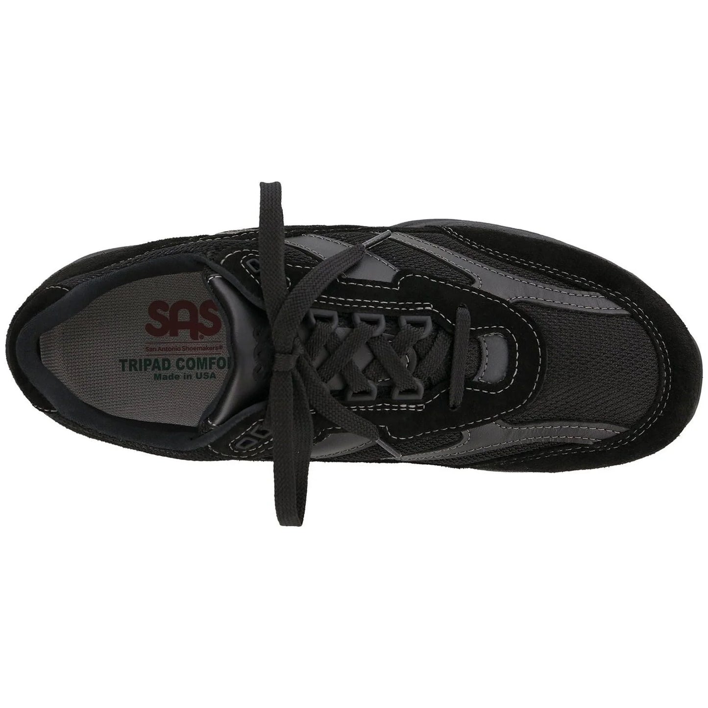 Men's Journey Mesh Lace Up in Black