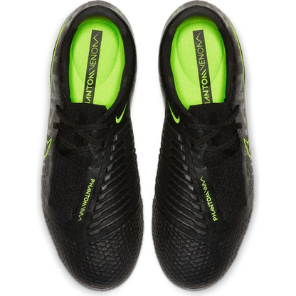Nike JR Phantom Venom Elite FG Firm Ground Youth Soccer Cleats Black Volt