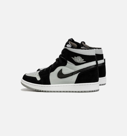 Air Jordan 1 Zoom CMFT Light Smoke Grey Mens Lifestyle Shoe Black Grey