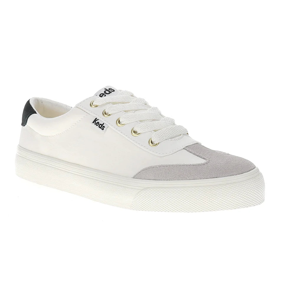 Jump Kick T-Toe Ripstop/Suede Lace Up Sneakers