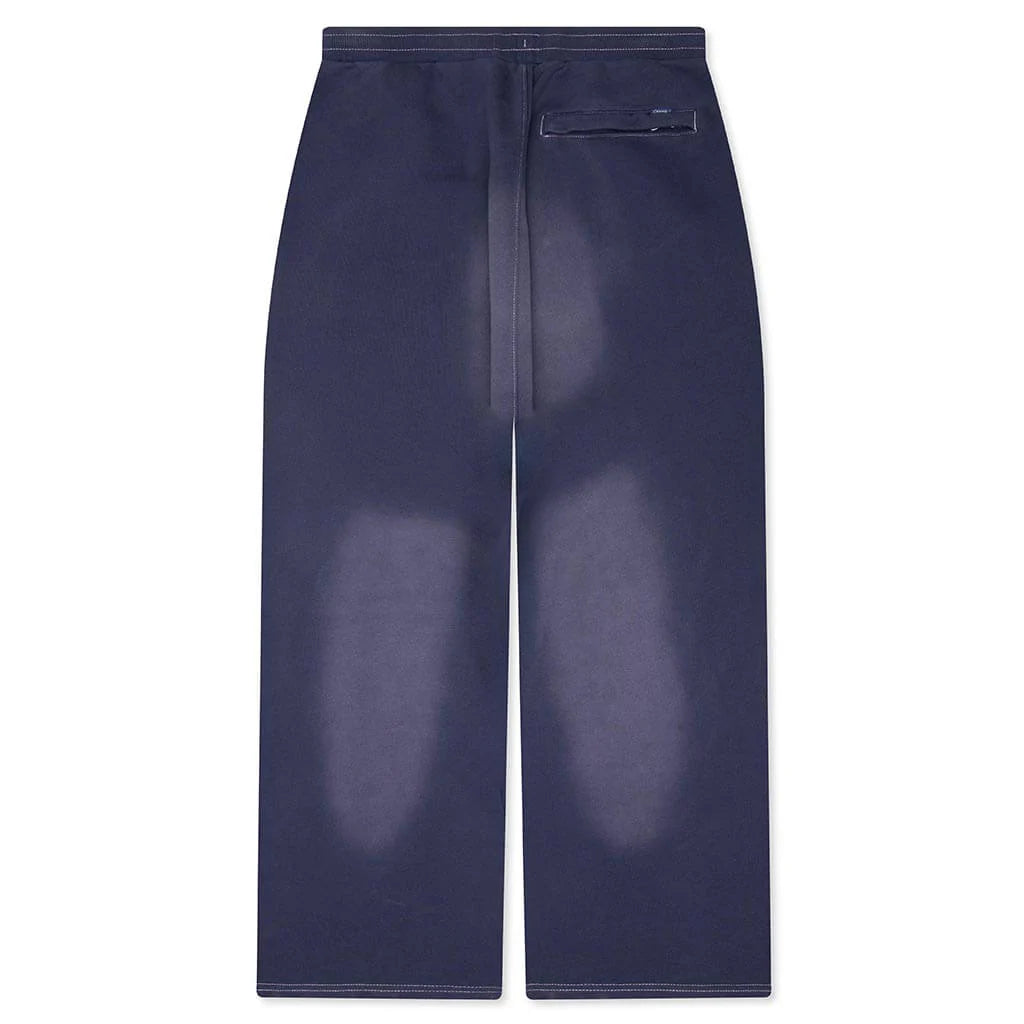 Collegiate Open Hem Sweatpant Navy