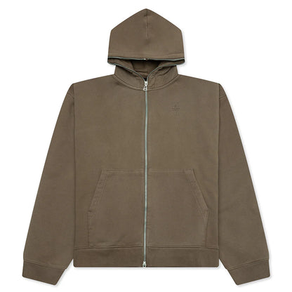 Air Jordan x Travis Scott Mens Full Zip Hoodie Palomino