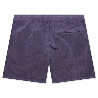 Nylon Metal Regular Fit Shorts Lavender