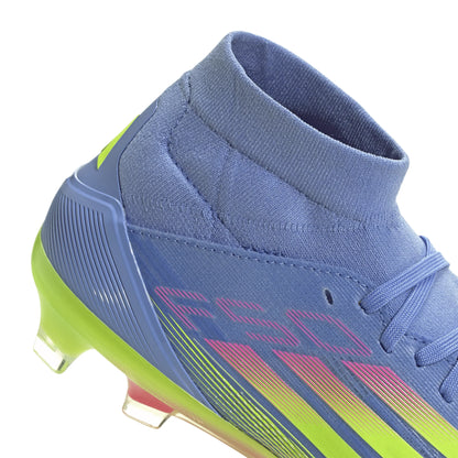 adidas F50 Pro Mid Womens Firm Ground Boots Blue