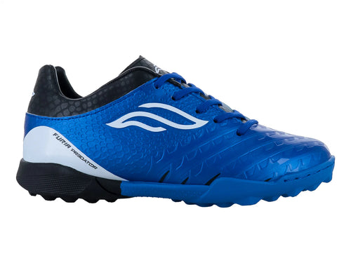 Tenis de Fútbol Furia 1910 Azul Rey y Blanco para Niño