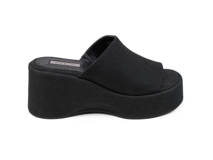 Sandalias EFE Plataforma Negro para Mujer