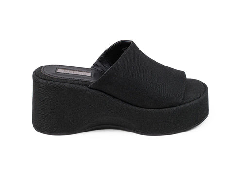 Sandalias EFE Plataforma Negro para Mujer