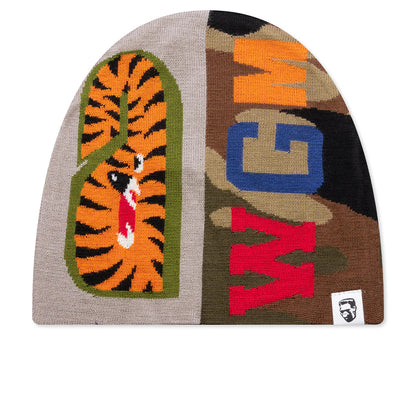 1st Shark Knit Cap Gray