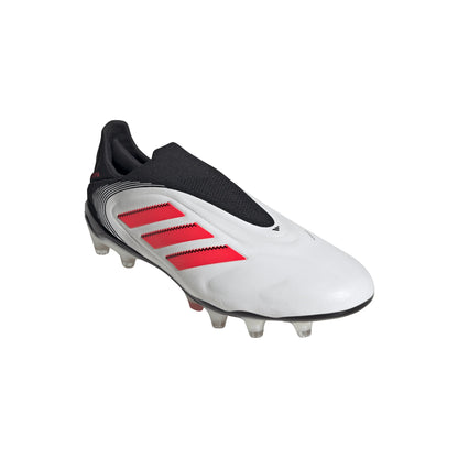 adidas Copa Pure 3 Elite Laceless FG Mens Soccer Cleats White Red Black