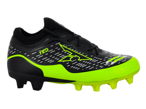 Tenis de Fútbol Leon Trucco Negro y Amarillo Neón para Niño