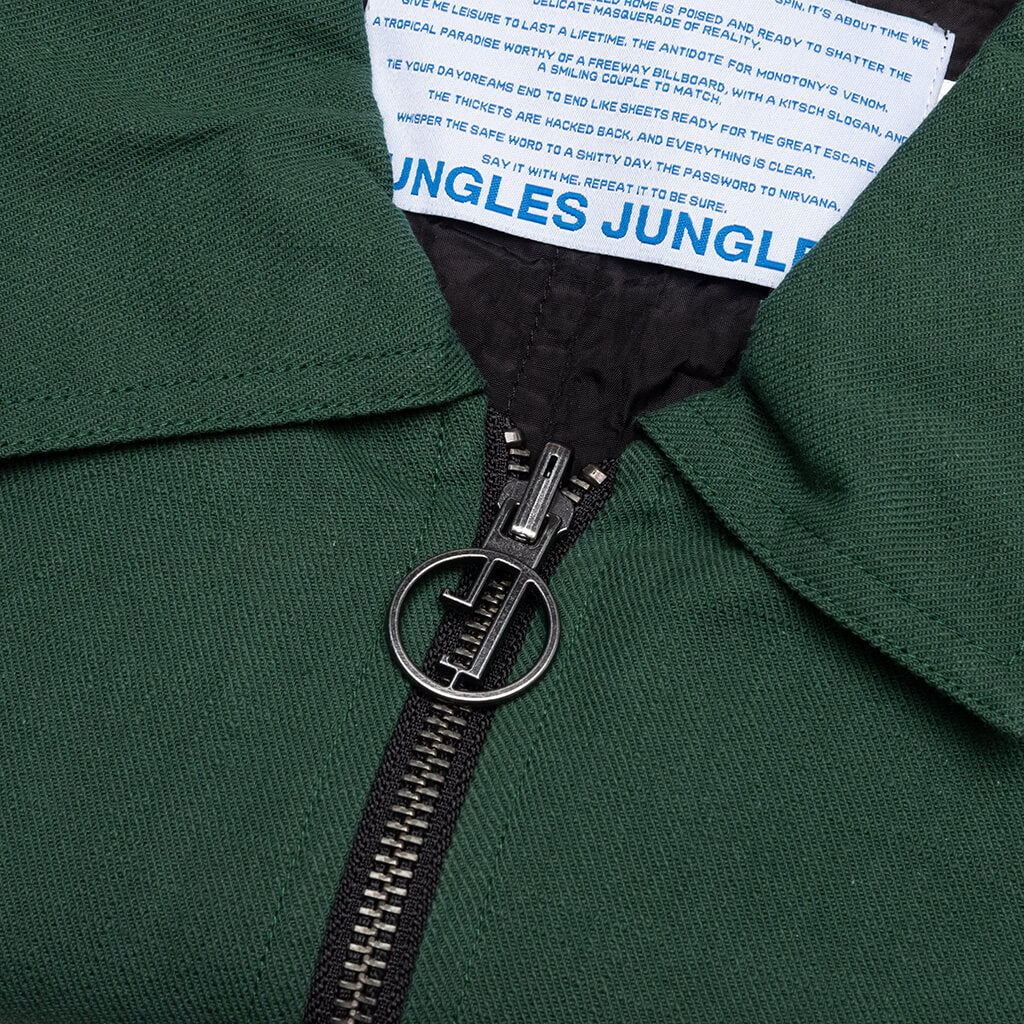 Todo Bien Reversible Jacket Green Black