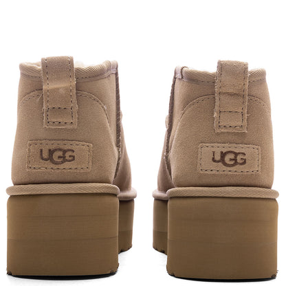Womens Classic Ultra Mini Platform Sand