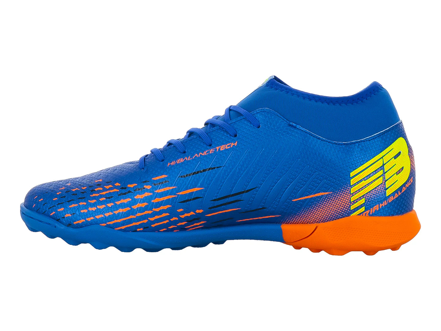 Tenis de Fútbol Furia 1515 Azul y Naranja para Hombre