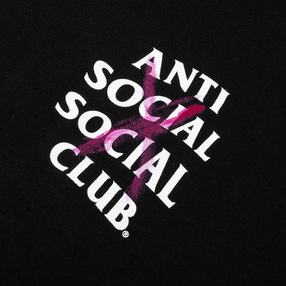 Cancelled Hand Painted Hoodie Black