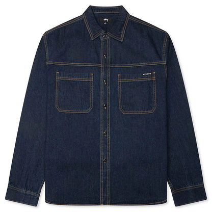 Work Denim Shirt Dark Denim