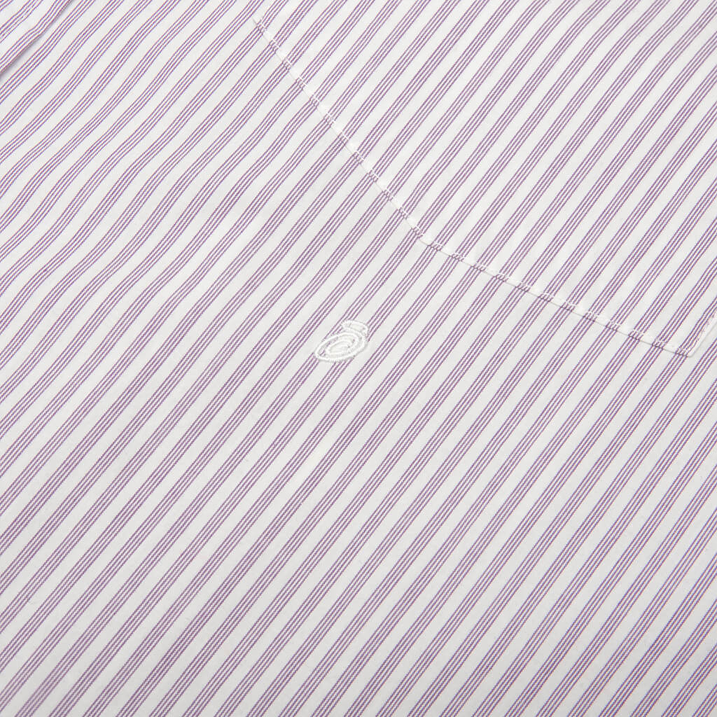 Standard Shirt Purple Stripe