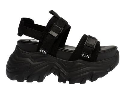 Sandalias Steve Madden Vortex Negro para Mujer